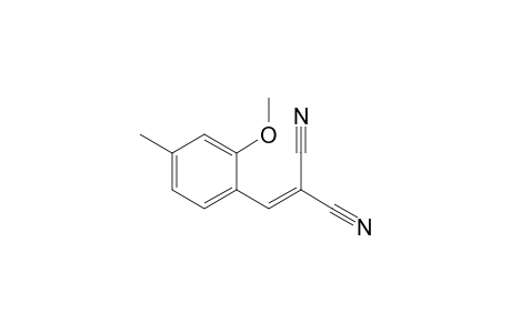 (2-Methoxy-2-(4-methylphenyl)methylene)malononitrile