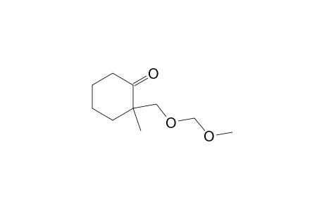 Cyclohexanone, 2-[(methoxymethoxy)methyl]-2-methyl-, (.+-.)-