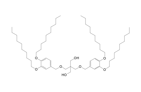 2,2-Bis(3,4-Didecyloxybenzoylmethyl)-1,3-propanediol