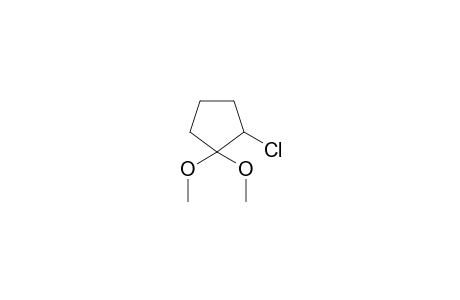 2-chloro-1,1-dimethoxy-cyclopentane