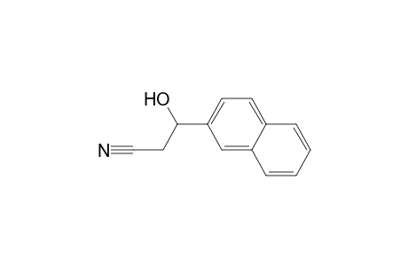 3-Hydroxy-3-(2-naphthalenyl)propanenitrile
