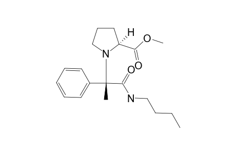 (2S,1S)-METHYL-1-[1-(N-BUTYLCARBAMOYL)-1-METHYL-1-PHENYLMETHYL]-PYRROLIDINE-2-CARBOXYLATE