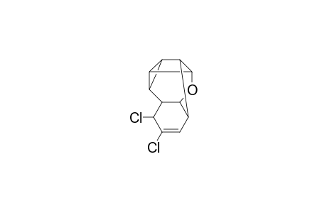1,2,4-Methenocyclopropa[d]cyclopropa[3,4]cyclopenta[1,2-b]pyran, 5,5-dichlorodecahydro-, (1.alpha.,1a.beta.,2.alpha.,3a.beta.,4.alpha.,4a.alpha.,5a.alpha.,5b.beta.,5c.beta.,6S*)-