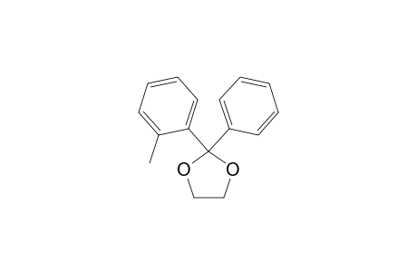 1,3-Dioxolane, 2-(2-methylphenyl)-2-phenyl-
