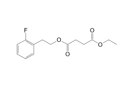 Succinic acid, ethyl 2-fluorophenethyl ester