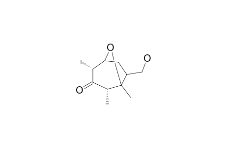 7-HYDROXYMETHYL-1,2-ALPHA,4-ALPHA-TRIMETHYL-8-OXABICYCLO-[3.2.1]-OCT-6-AN-3-ONE