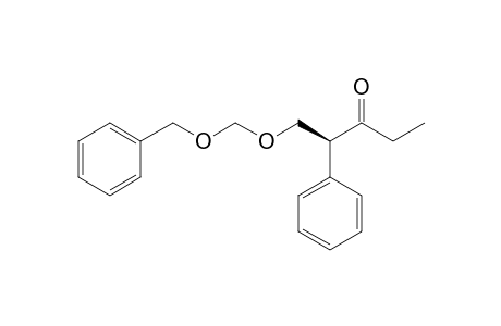 (S)-1-[(Benzyloxy)methoxy]-2-phenylpentan-3-one