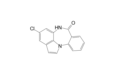 Indolo[1,7-ab][1,4]benzodiazepin-7(6H)-one, 4-chloro-