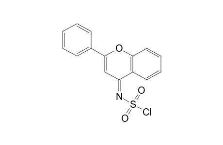 Sulfamoyl chloride, [2-phenyl-4H-1-benzopyran-4-ylidene]-