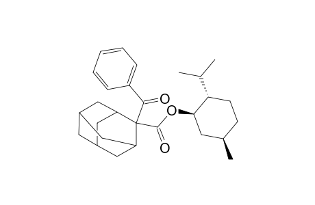 (1R,2S,5R)-(-)-Menthyl 2-Benzoyladamantane-2-carboxylate