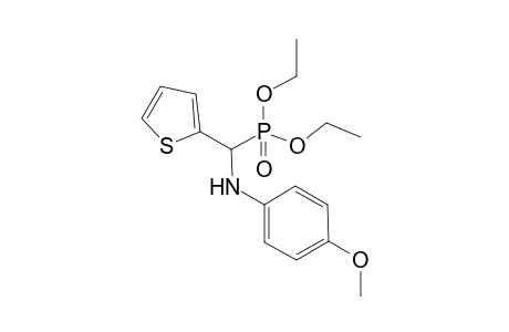 Diethyl (p-anisylamino)(2-thienyl)methylphosphonate