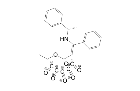 (S)-Pentacarbonyl[1-ethoxy-3-phenyl-3(-1-phenylethylamino)-(Z)-2-propenyliden]chromium