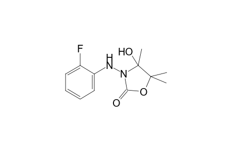 2(3H)-Oxazolone, 3-[(2-fluorophenyl)amino]dihydro-4-hydroxy-4,5,5-trimethyl-