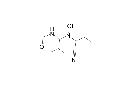 Formamide, N-[1-[(1-cyanopropyl)hydroxyamino]-2-methylpropyl]-