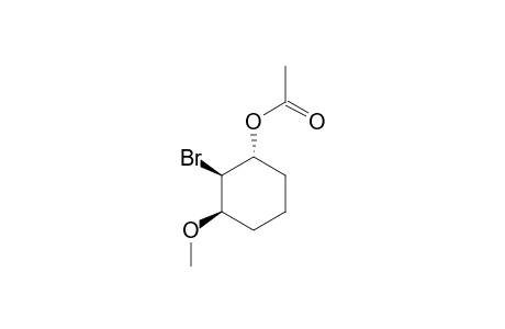 trans-3-Acetoxy-2-bromo-1-methoxycyclohexan