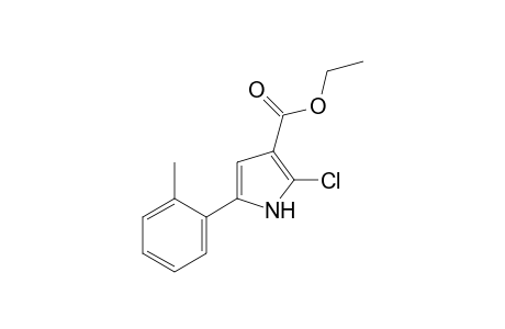 Ethyl 2-chloro-5-o-tolyl-1H-pyrrole-3-carboxylate