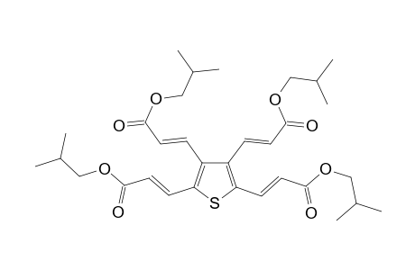 (2E,2'E,2''E,2'''E)-Isobutyl-3,3',3'',3'''-(thiophene-2,3,4,5-tetrayl)tetraacrylate