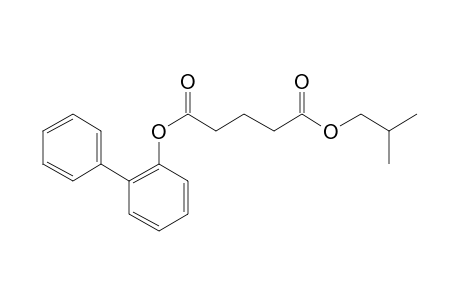 Glutaric acid, 2-biphenyl isobutyl ester