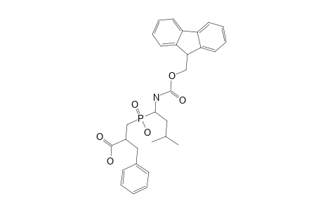 2-BENZYL-3-[[1-(9-H-FLUOREN-9-YLMETHOXYCARBONYLAMINO)-3-METHYLBUTYL]-HYDROXYPHOSPHINOYL]-PROPIONIC-ACID
