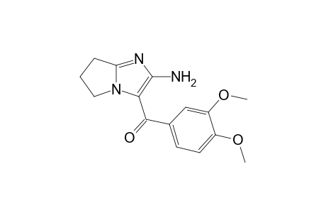 Methanone, (2-amino-6,7-dihydro-5H-pyrrolo[1,2-a]imidazol-3-yl)(3,4-dimethoxyphenyl)-