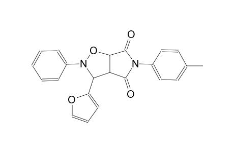 2H-pyrrolo[3,4-d]isoxazole-4,6(3H,5H)-dione, 3-(2-furanyl)dihydro-5-(4-methylphenyl)-2-phenyl-