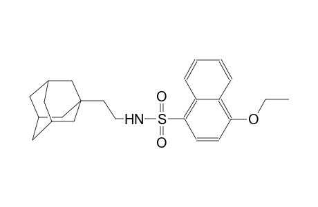 1-naphthalenesulfonamide, 4-ethoxy-N-(2-tricyclo[3.3.1.1~3,7~]dec-1-ylethyl)-