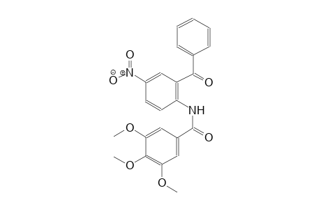 N-(2-benzoyl-4-nitrophenyl)-3,4,5-trimethoxybenzamide