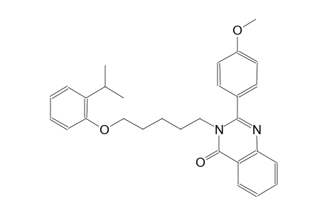 3-[5-(2-isopropylphenoxy)pentyl]-2-(4-methoxyphenyl)-4(3H)-quinazolinone