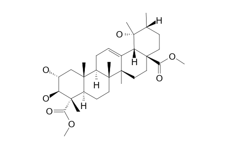 2-ALPHA,3-BETA,19-ALPHA-TRIHYDROXY-URS-12-ENE-23,38-DIOIC-ACID-28-METHYLESTER