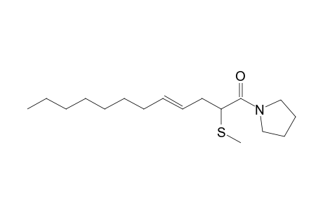 1-[(2-Methylthio)-4-dodecenoyl]pyrrolidine