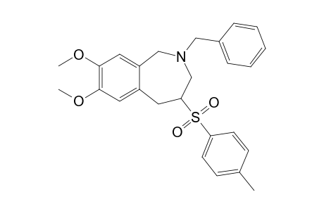 2-Benzyl-7,8-dimethoxy-4-(4-methylphenyl)sulfonyl-1,3,4,5-tetrahydro-2-benzazepine
