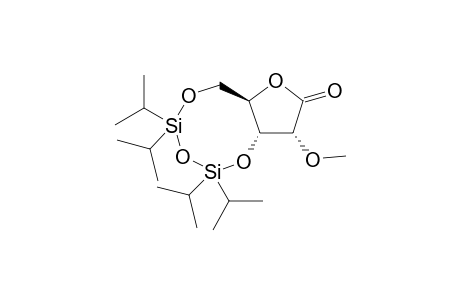 2-O-Methyl-3,5-O-(1,1,3,3-tetraisopropyldisilane-1,3-diyl)-D-ribono-1,4-lactone