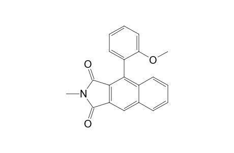 1H-Benz[f]isoindole-1,3(2H)-dione, 4-(2-methoxyphenyl)-2-methyl-