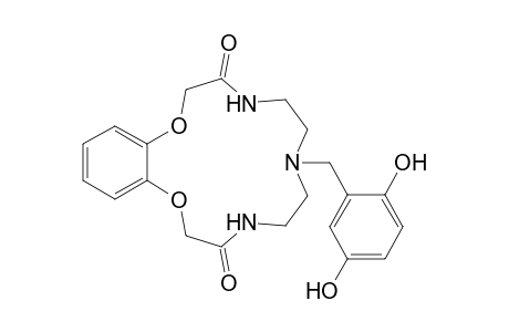 7-(2',5'-Dihydroxybenzyl)-5,6,7,8,9,10-hexahydro-2H-1,13,4,7,10-benzodioxatriazacyclopentadecine-3,11(4H,12H)-dione
