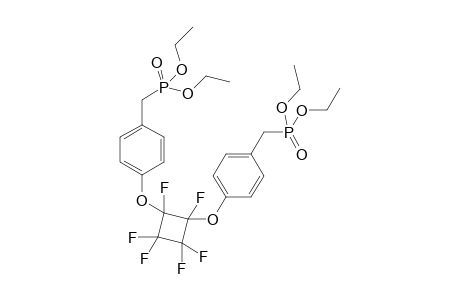 1,2-bis[4'-(Diethyl-methylphosphonate)phenoxy]-hexafluorocyclobutane