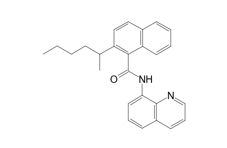 2-(hexan-2-yl)-N-(quinolin-8-yl)-1-naphthamide