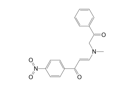 2-Propen-1-one, 3-[methyl(2-oxo-2-phenylethyl)amino]-1-(4-nitrophenyl)-