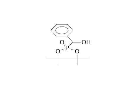 4,4,5,5-TETRAMETHYL-2-OXO-2-(ALPHA-HYDROXYBENZYL)-1,3,2-DIOXAPHOSPHOLANE