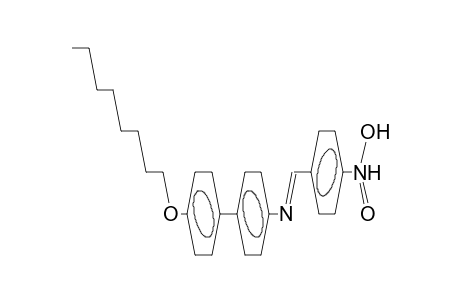 4-octyloxy-4'-(4-nitrobenzylideneamino)biphenyl