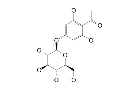 PHLORACETOPHENONE-4'-BETA-D-GLUCOPYRANOSIDE
