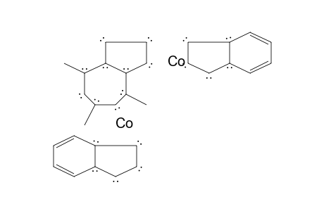 Bis[(1,2,3,3a,7a.eta.-5-indenyl)cobalt]-(.mu.-1,2,3,3a,7a.eta.-5,4,5,6,7,8-eta.-5-4,6,8-trimethylazulene)