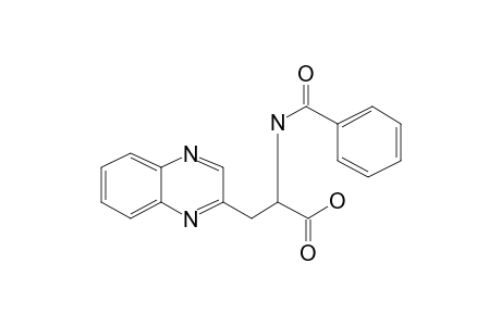 Quinoxalin-2-propionic acid, .alpha.-[N-benzoyl]amino-