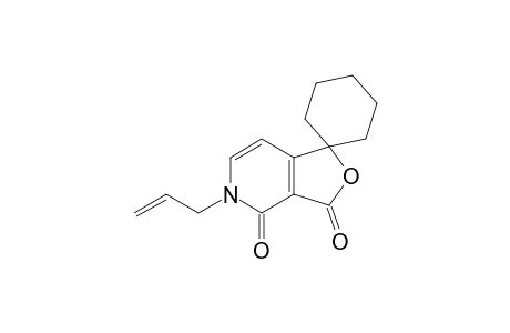 5-Allyl-1,1-pentamethylenefuro[3,4-c]pyridine-3,4(1H,5H)-dione