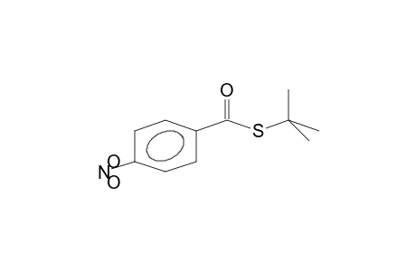 BENZENECARBOTHIOIC ACID, 4-NITRO-, S-(1,1-DIMETHYLETHYL) ESTER