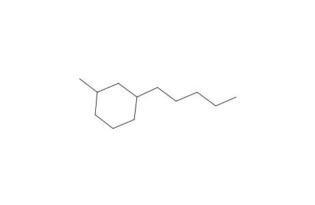 Cyclohexane, 1-methyl-3-pentyl-