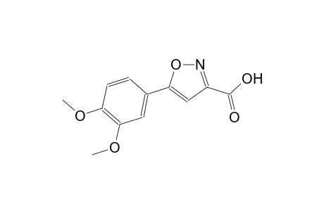 3-isoxazolecarboxylic acid, 5-(3,4-dimethoxyphenyl)-