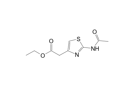 4-Thiazoleacetic acid, 2-acetamido-, ethyl ester