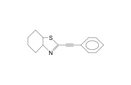 1-(cis-3a,4,5,6,7,7a-Hexahydro-benzothiazol-2-yl)-2-phenyl-acetylene