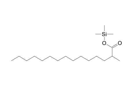 2-Methylpentadecanoic acid trimethylsilylester