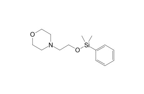 Dimethyl-(2-morpholinoethoxy)-phenyl-silane